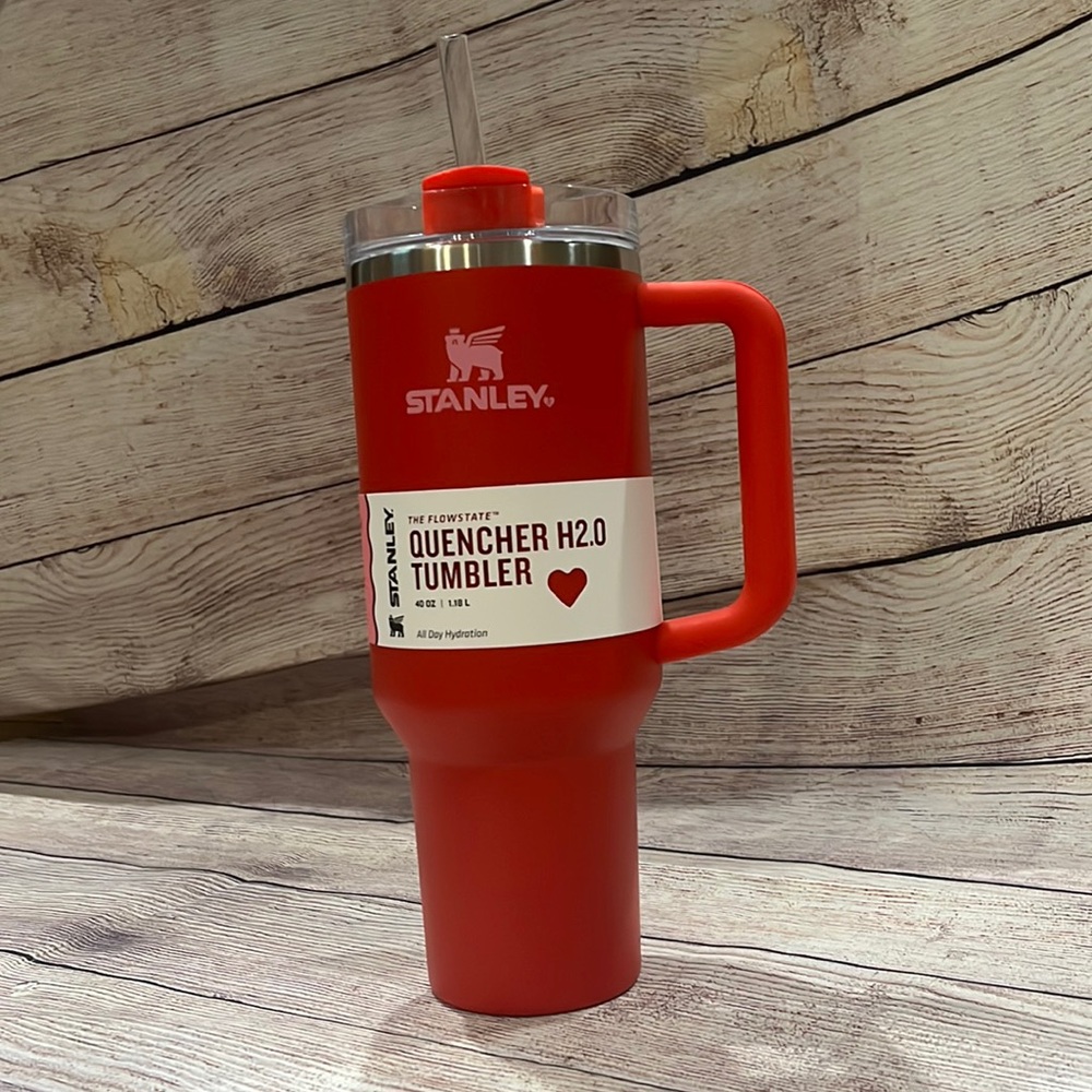 Stanley 40 oz tumbler with straw